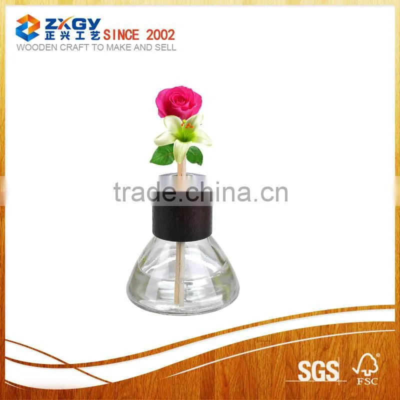 Aroma Reed Diffuser Hollow Round Wooden Caps