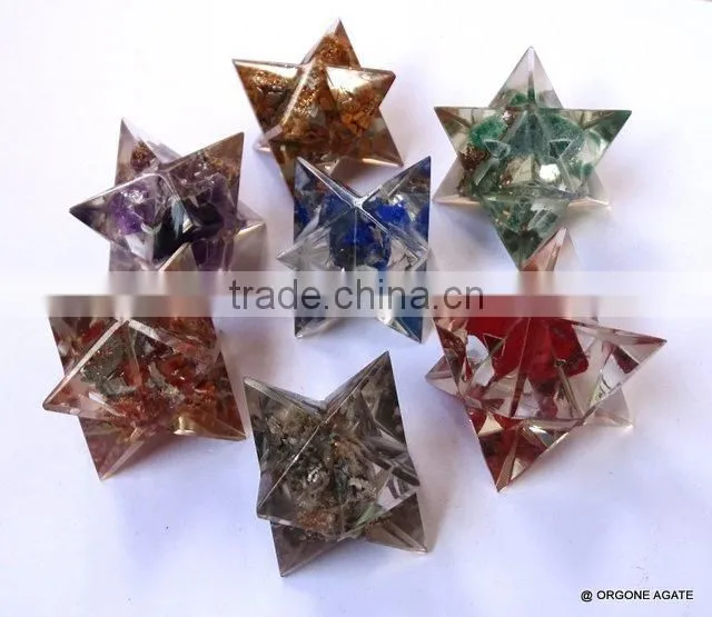 Wholesale Chakra Merkaba Sets : Orgone-Orgonite Agate
