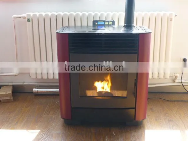 green power auto-feeding and auto-ignite wood pellet stove 9KW NB-PF
