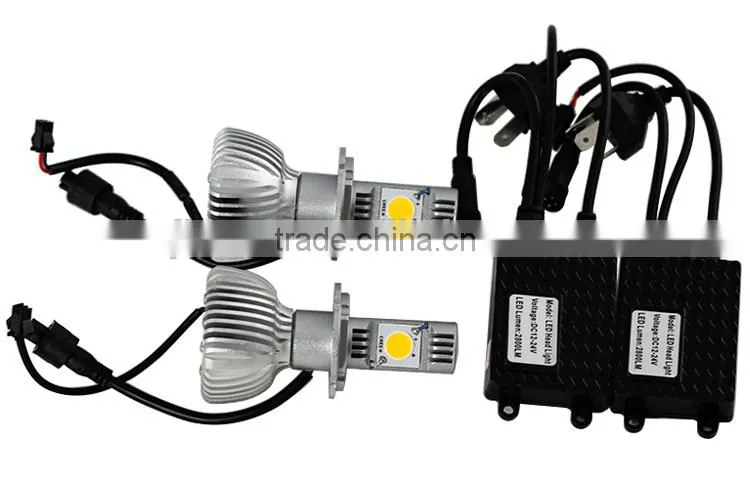 High Power H1 Car LED Headlight H3 9005 9006 12V Auto Car Lights Accessories