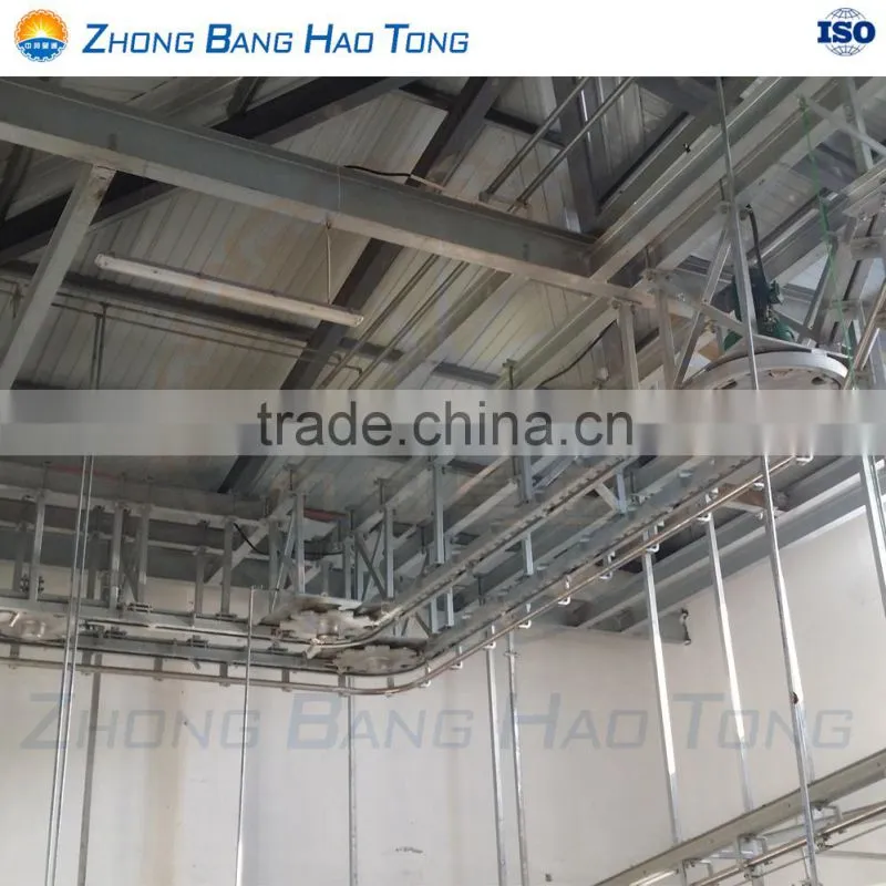 Cattle Bleeding track for cattle abattoir