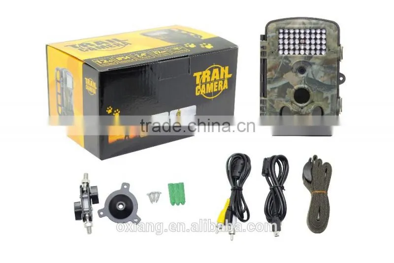 Trail Hunting Camera 12mp HD Weather-proof Invisible IR Hunting Camera