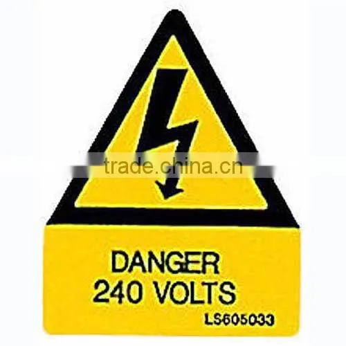 Electrical Warning Label