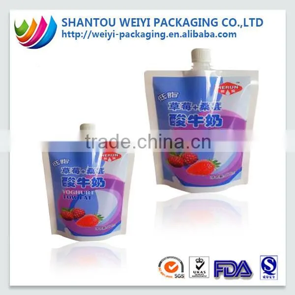 Aluminum Foil stand up spout pouch Packing