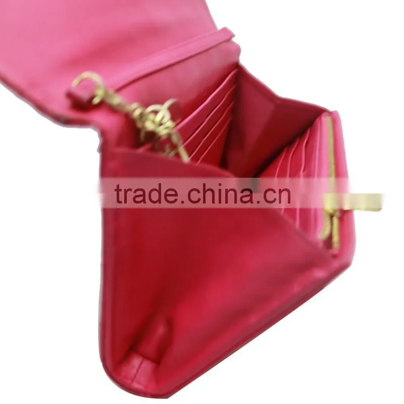 Long Genuine Leather Atomosphere Branded womens Hasp wallet