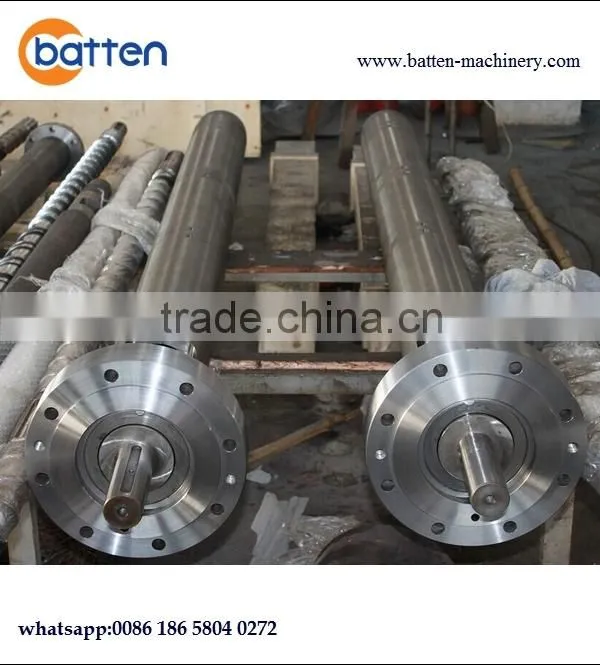 single bimetallic extruder screw and barrel factory for plastic machine