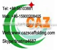 45# steel formwork Tie rod and Wing nuts 15/17mm