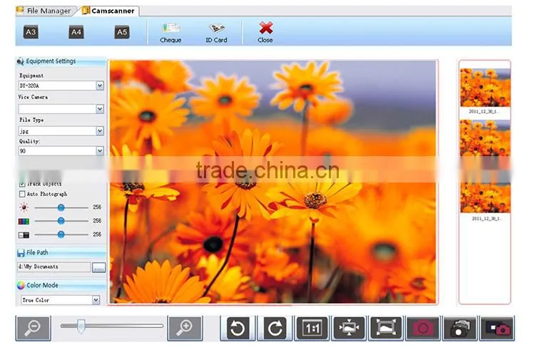 Trade asssurance supplier new dual camera high speed digital camera visual presenter
