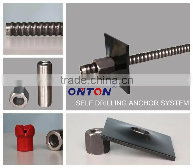 ONTON T40N high strength steel coal mine roof bolt