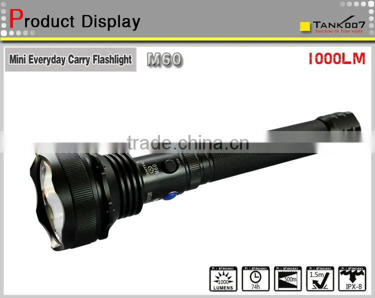 CRE XM-L U2 Rechargeable Battery Power Source led Flashlights