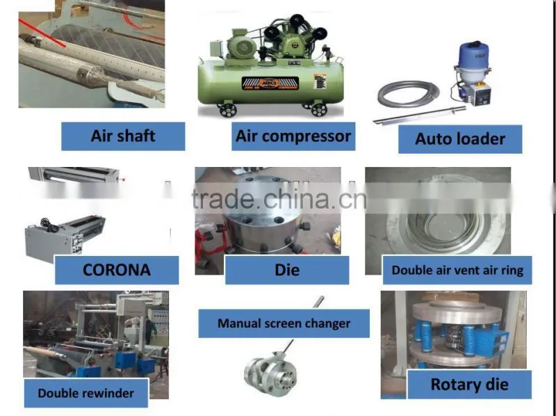 Economic small blown film machine (EN/H-35/40EM)