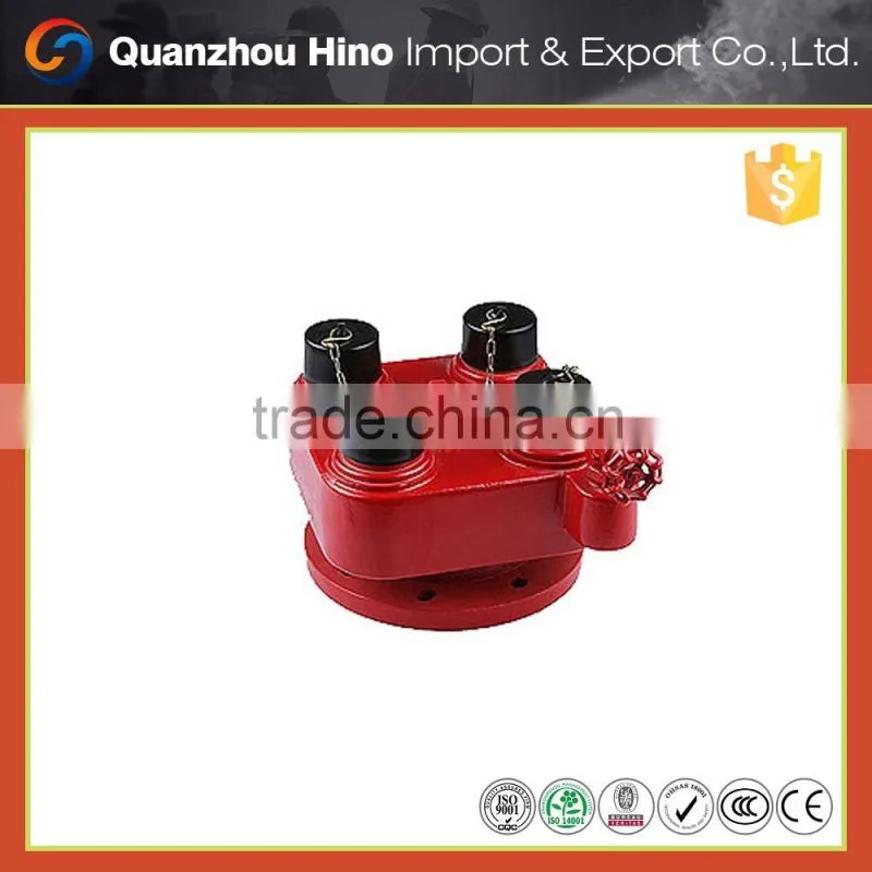 DN100 Two way breeching inlet with flange end