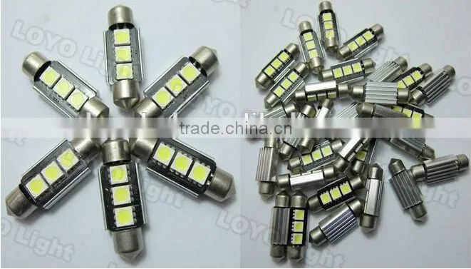 36mm auto led light 3smd canbus festoon led light