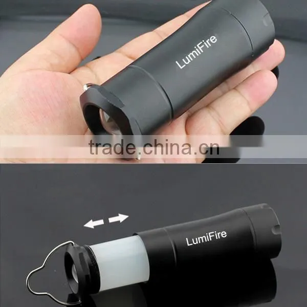 Lumifire ACK-1084 2 In 1 XPE R2 LED Flashlight / Camping Led Lantern