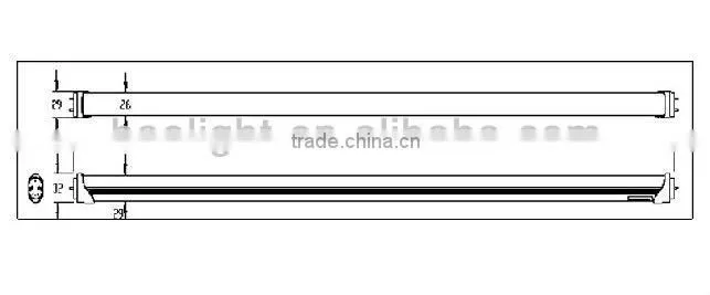 18w 24w xxx aminal video led tube lighting