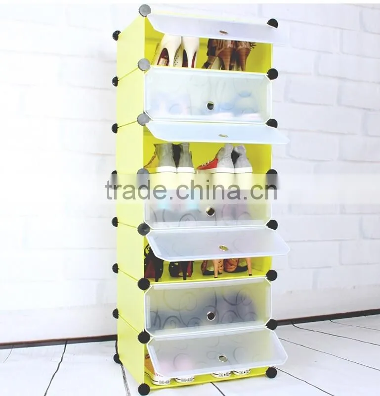 PP material DIY Shoe rack