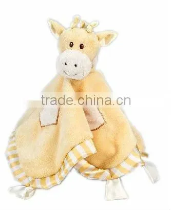 Yellow horse hot sale plush blanket