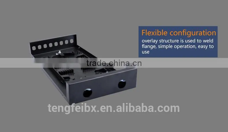 Outdoor/Indoor fiber optic 12 core optic fiber splice tray for odf