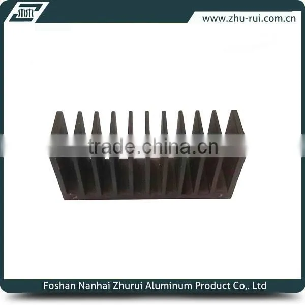 100 w aluminum square heat sink/extruded profile /heat dispation for high bay LED light pipe