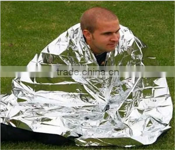 PET Aluminium Coating Emergency Shelter Tent Survival Rescue Tent