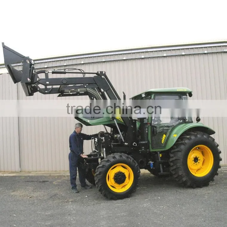 High quality DQ654 65HP 4WD Farm tractor with Sunshade for sale