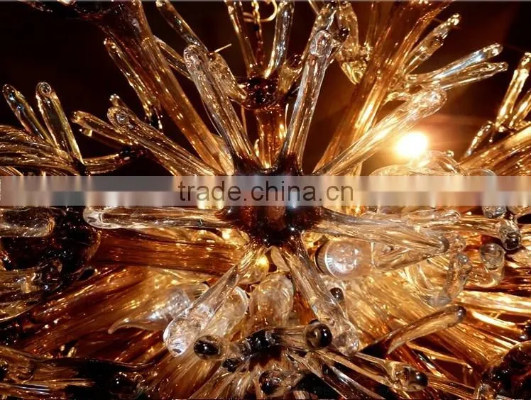 hand blown glass chandelier decoration XO150623 Murano glass chandelier chihuly style glass chandelier