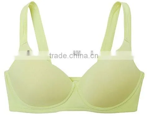 hot sell ladies underwear microfiber soft comfortable supported sport bra