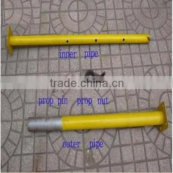 galvanized scaffolding prop