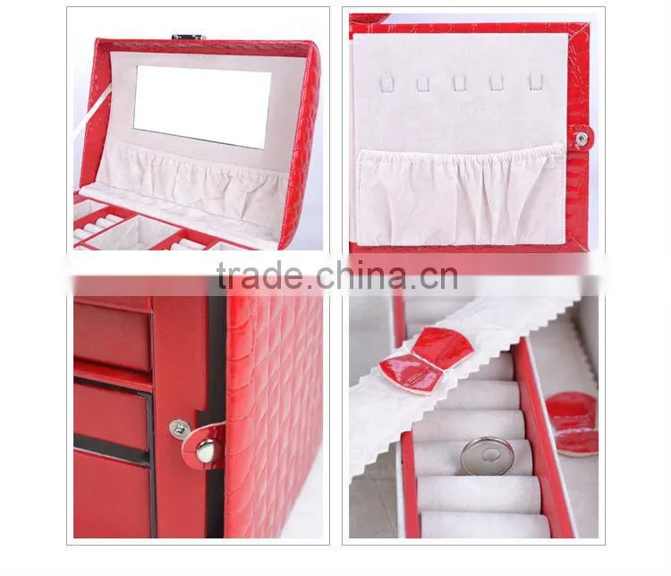 large jewellery cartons boxes faux leather storage box cosmetic storage box