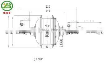 JIABO JB-92P ce electric bike hub ebike motor 300w