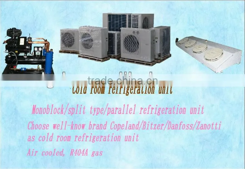 Glass door chiller room(Supermarket display)