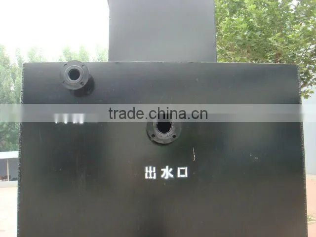 Underground Domestic Sewage Treatment System for Gray Water