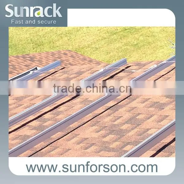 Aluminum tilt roof pv solar mount frame/panel mounting system