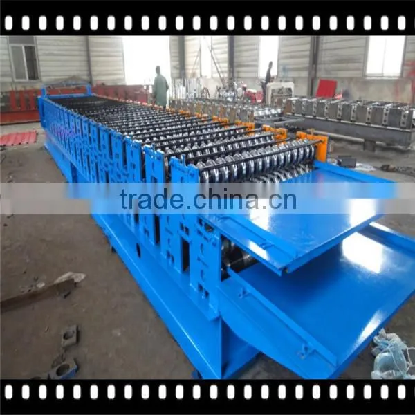 Glazed Tile and IBR Sheet Double-layer Roll Forming Machine