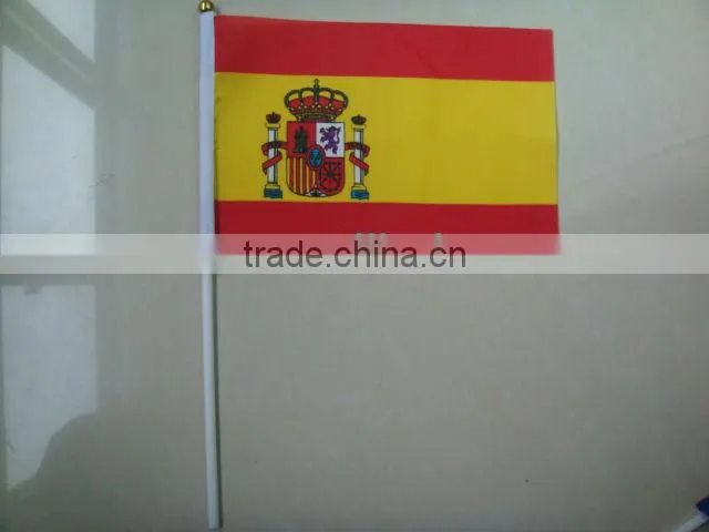 polyester mini hand waving flag