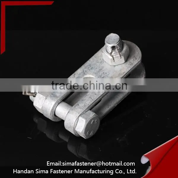 hot sale HDG Hot-dip galvanized clevis or right angle plates
