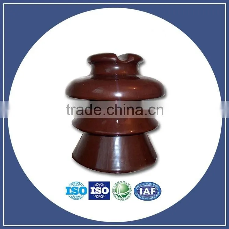 High Volatge Porcelain 33KV Pin Type Insulators 56-3 Pin Insulator ceramic insulators