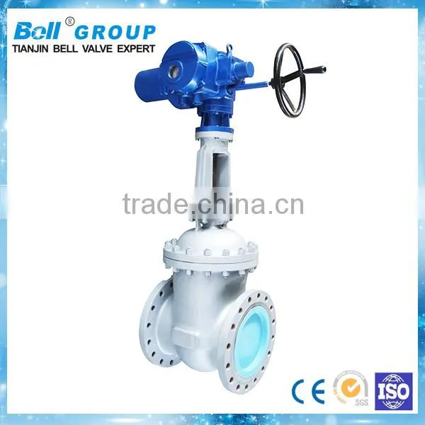electric actuated stainless steel forged gate valve