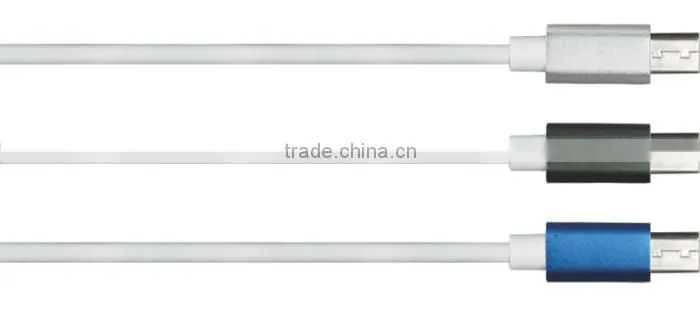 Lancom Metal Shell micro USB Cable, slim micro usb cable, cable for samsung
