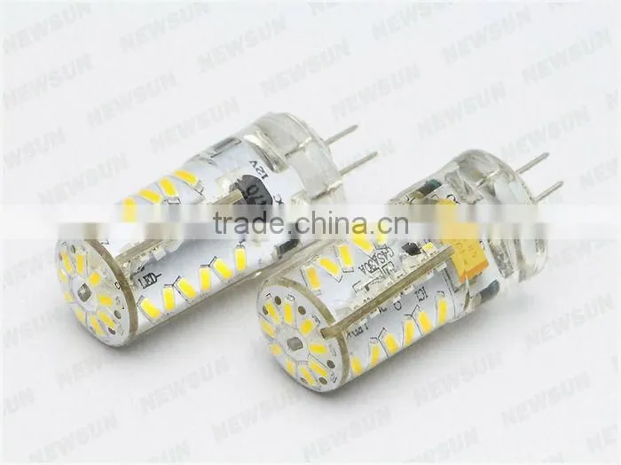 2014 Most popular G4 led corn bulb light 3W 57pcs SMD DC/AC 12V G4 lighting bulbs