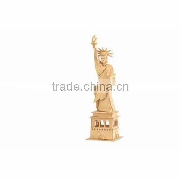 DIY - Wooden The Statue Of Liberty Puzzle With Paint