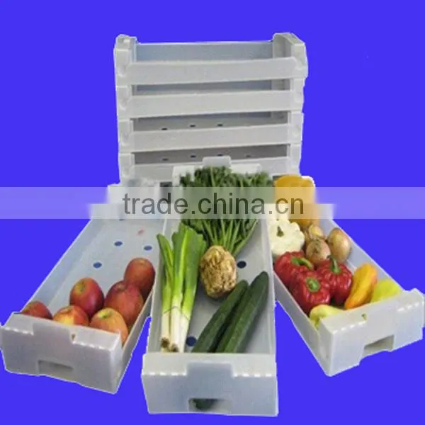 Waterproof and recycled PP plastic fruit boxes