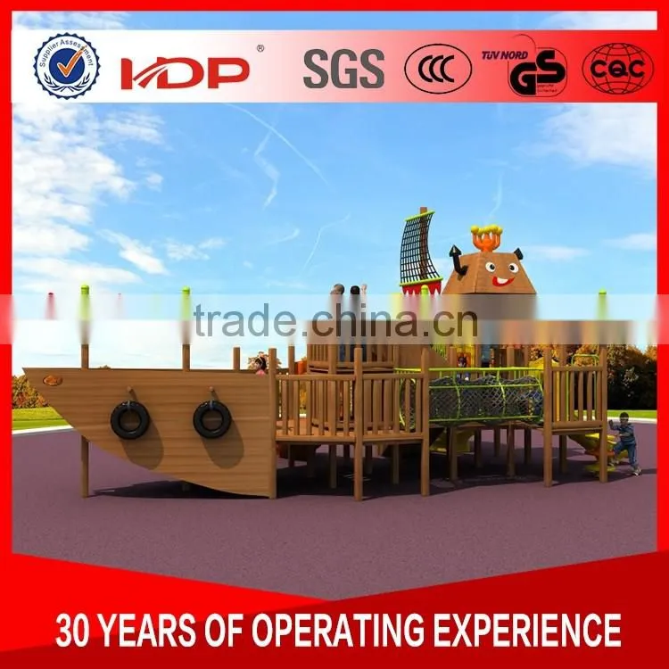 2016 Hot sale cheap creative wooden children playground equipment