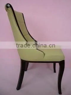 Carved luxury wood chair for 5 star hotel - YSM004