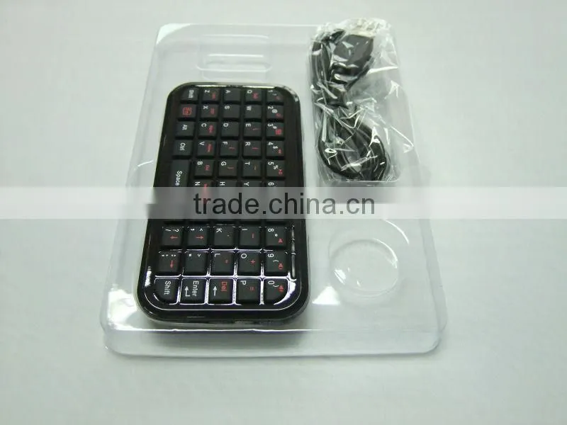 49 keys Bluetooth Keyboard,Mini Wireless Bluetooth Keyboard For iPhone/PS3/PC/iPad 2