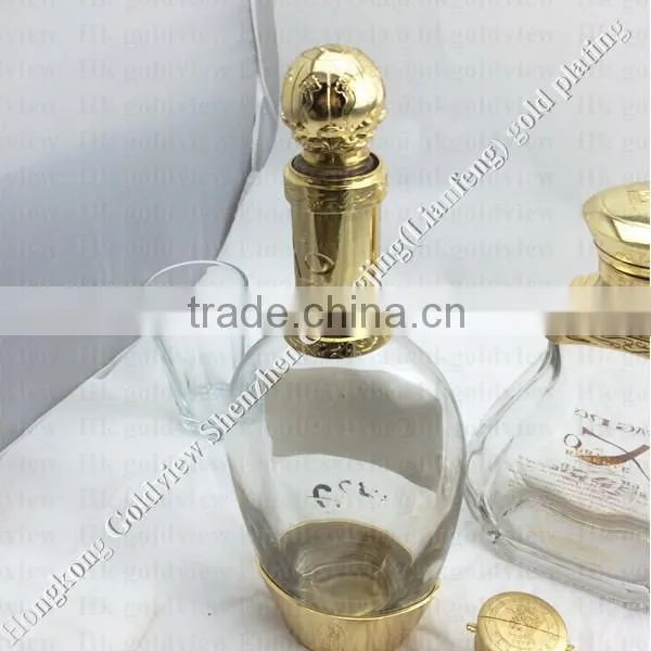 Die casting gold plated zamac metel liquor caps for wine packing,screw top bottle cap,Metal Liquor Caps,Zamac Liquor Caps