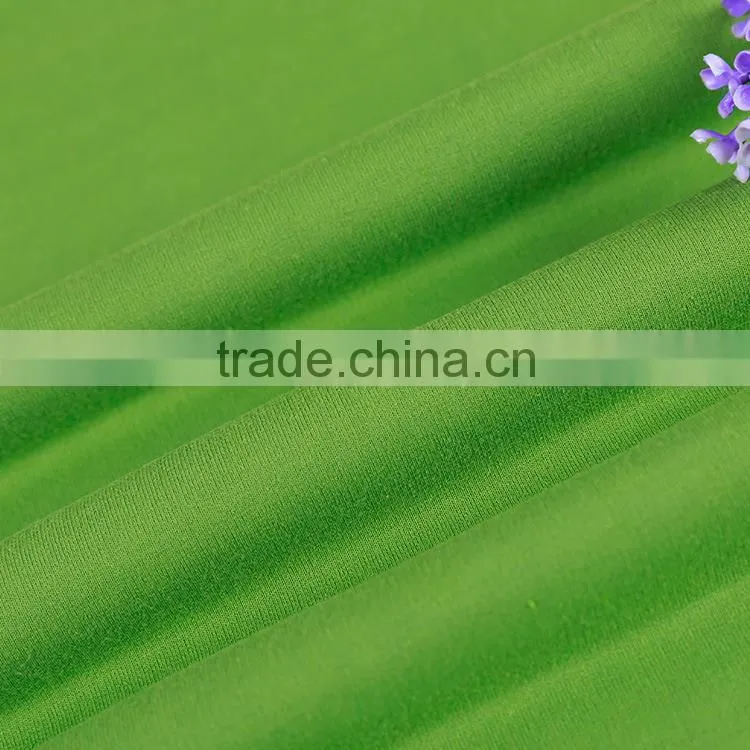 Wholesales 60% cotton 40% polyester t-shirts elastane fabric Spandex Jersey Knitting Fabric For Garments cheap