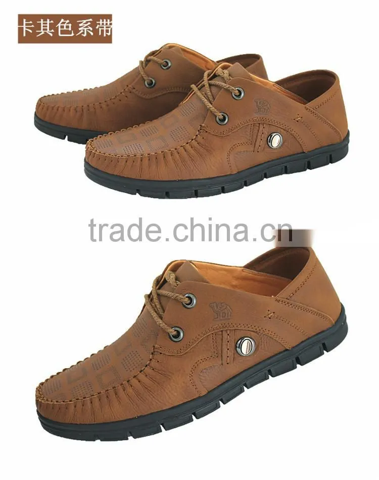 fashion casual man leather shoe