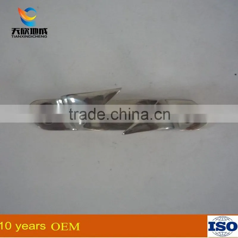Various size marine yacht cleat/stud mount cleat