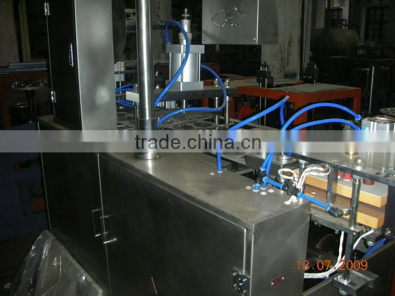 2014 Best Sale CE Standard Automatic Plastic Cup Lid Thermoforming Machine, plastic cup lid thermoforming machine